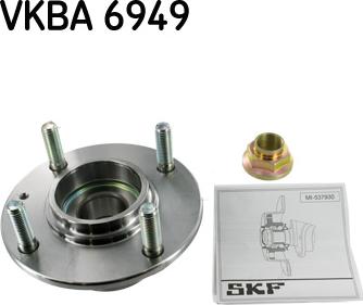 SKF VKBA 6949 - Mozzo ruota autozon.pro