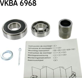 SKF VKBA 6968 - Kit cuscinetto ruota autozon.pro