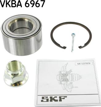 SKF VKBA 6967 - Kit cuscinetto ruota autozon.pro