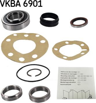 SKF VKBA 6901 - Kit cuscinetto ruota autozon.pro