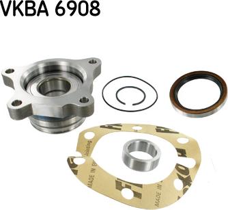 SKF VKBA 6908 - Kit cuscinetto ruota autozon.pro