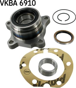 SKF VKBA 6910 - Kit cuscinetto ruota autozon.pro