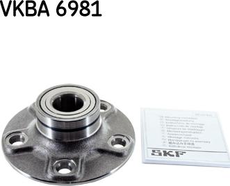 SKF VKBA 6981 - Kit cuscinetto ruota autozon.pro