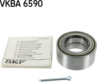 SKF VKBA 6590 - Kit cuscinetto ruota autozon.pro