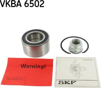 SKF VKBA 6502 - Kit cuscinetto ruota autozon.pro