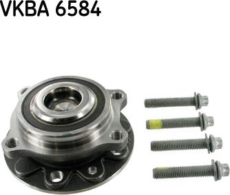 SKF VKBA 6584 - Kit cuscinetto ruota autozon.pro