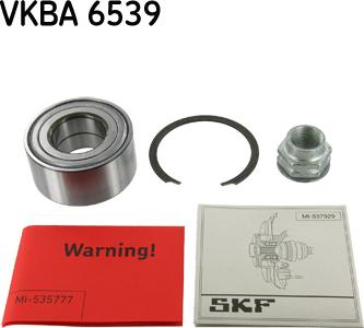 SKF VKBA 6539 - Kit cuscinetto ruota autozon.pro