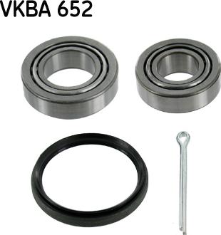 SKF VKBA 652 - Kit cuscinetto ruota autozon.pro