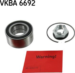 SKF VKBA 6692 - Kit cuscinetto ruota autozon.pro