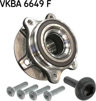 SKF VKBA 6649 F - Kit cuscinetto ruota autozon.pro