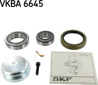 SKF VKBA 6645 - Kit cuscinetto ruota autozon.pro