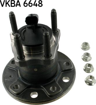 SKF VKBA 6648 - Mozzo ruota autozon.pro