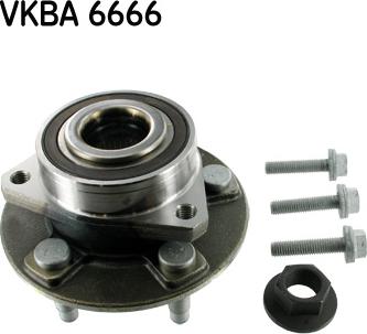 SKF VKBA 6666 - Kit cuscinetto ruota autozon.pro