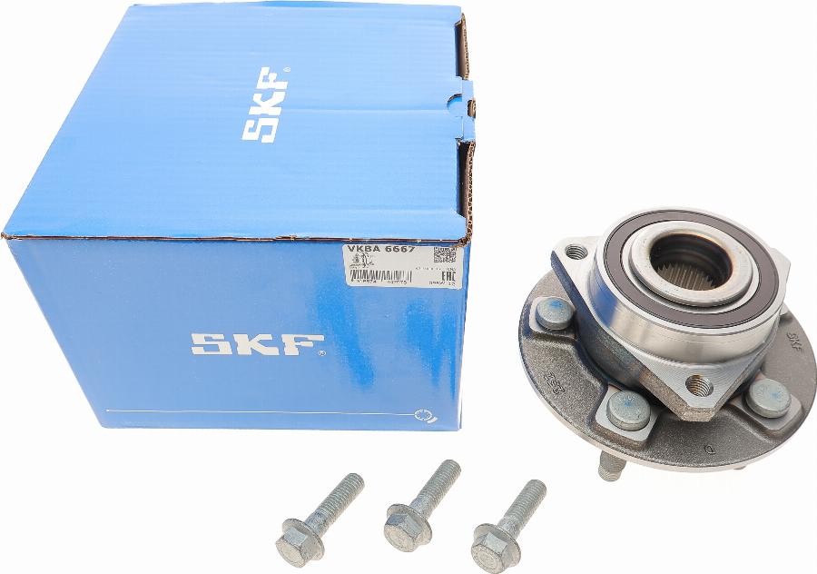 SKF VKBA 6667 - Kit cuscinetto ruota autozon.pro