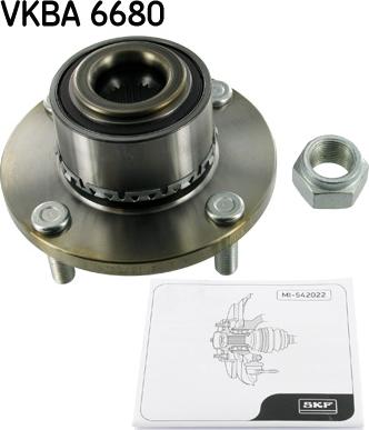 SKF VKBA 6680 - Kit cuscinetto ruota autozon.pro