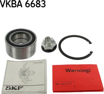 SKF VKBA 6683 - Kit cuscinetto ruota autozon.pro