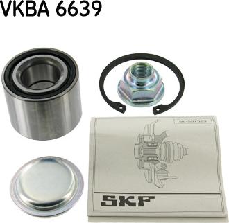 SKF VKBA 6639 - Kit cuscinetto ruota autozon.pro