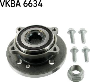 SKF VKBA 6634 - Kit cuscinetto ruota autozon.pro