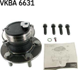 SKF VKBA 6631 - Kit cuscinetto ruota autozon.pro