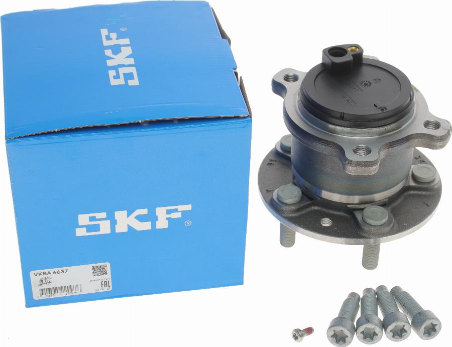 SKF VKBA 6637 - Kit cuscinetto ruota autozon.pro