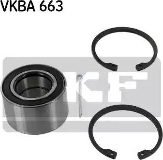 SKF VKBA 663 - Kit cuscinetto ruota autozon.pro