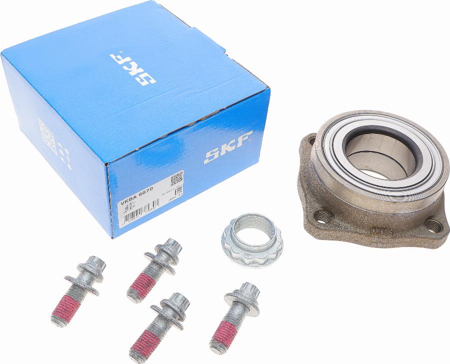 SKF VKBA 6670 - Kit cuscinetto ruota autozon.pro