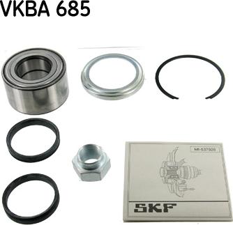 SKF VKBA 685 - Kit cuscinetto ruota autozon.pro