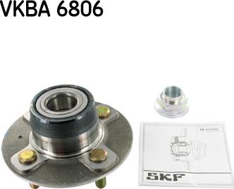 SKF VKBA 6806 - Mozzo ruota autozon.pro