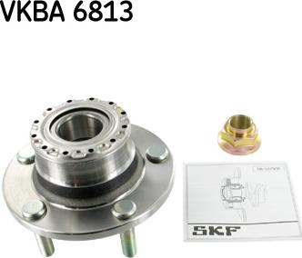 SKF VKBA 6813 - Kit cuscinetto ruota autozon.pro