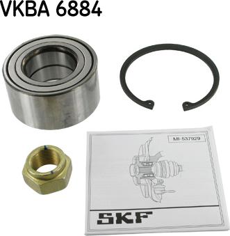 SKF VKBA 6884 - Kit cuscinetto ruota autozon.pro