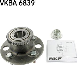 SKF VKBA 6839 - Kit cuscinetto ruota autozon.pro