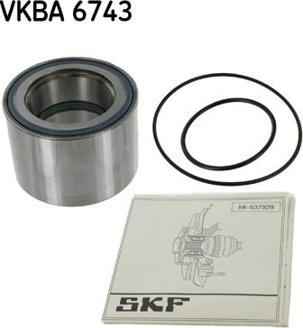 SKF VKBA 6743 - Kit cuscinetto ruota autozon.pro