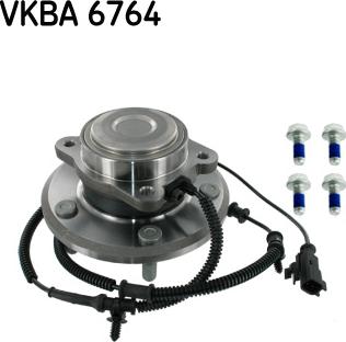 SKF VKBA 6764 - Kit cuscinetto ruota autozon.pro