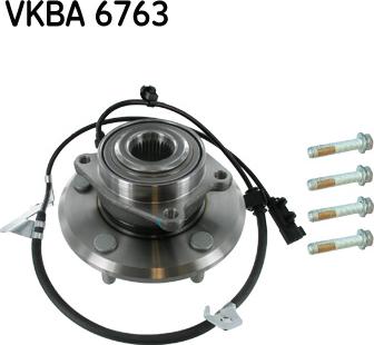 SKF VKBA 6763 - Kit cuscinetto ruota autozon.pro