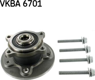 SKF VKBA 6701 - Kit cuscinetto ruota autozon.pro