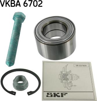 SKF VKBA 6702 - Kit cuscinetto ruota autozon.pro