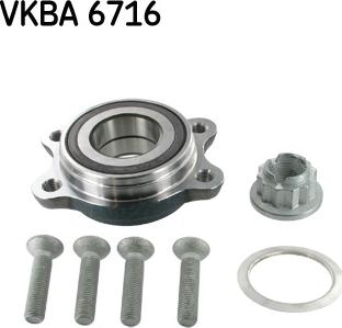 SKF VKBA 6716 - Kit cuscinetto ruota autozon.pro