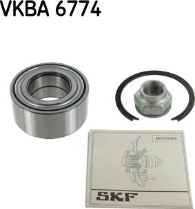 SKF VKBA 6774 - Kit cuscinetto ruota autozon.pro