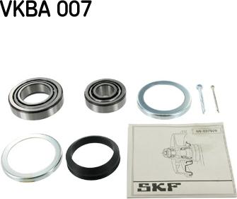 SKF VKBA 007 - Kit cuscinetto ruota autozon.pro