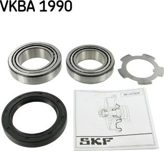 SKF VKBA 1990 - Kit cuscinetto ruota autozon.pro