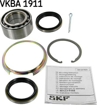 SKF VKBA 1911 - Kit cuscinetto ruota autozon.pro