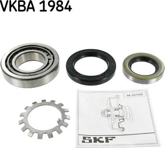 SKF VKBA 1984 - Kit cuscinetto ruota autozon.pro