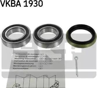 SKF VKBA 1930 - Kit cuscinetto ruota autozon.pro