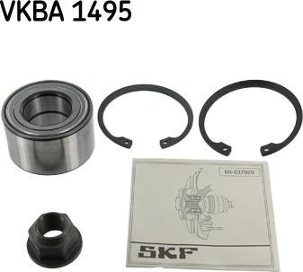 SKF VKBA 1495 - Kit cuscinetto ruota autozon.pro