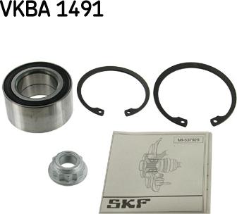 SKF VKBA 1491 - Kit cuscinetto ruota autozon.pro