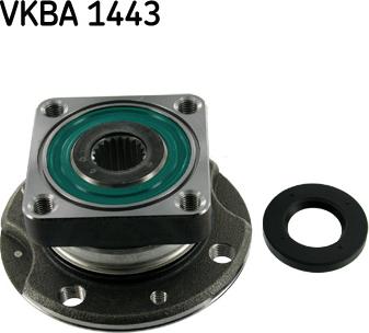 SKF VKBA 1443 - Kit cuscinetto ruota autozon.pro