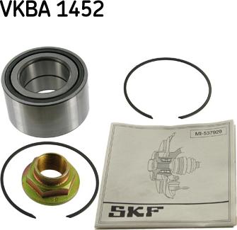 SKF VKBA 1452 - Kit cuscinetto ruota autozon.pro