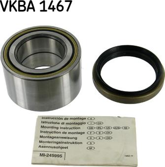 SKF VKBA 1467 - Kit cuscinetto ruota autozon.pro