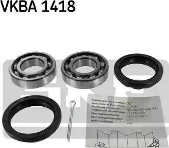 SKF VKBA 1418 - Kit cuscinetto ruota autozon.pro