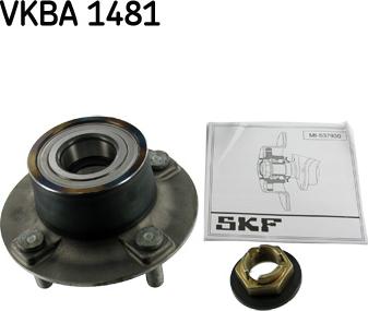 SKF VKBA 1481 - Kit cuscinetto ruota autozon.pro